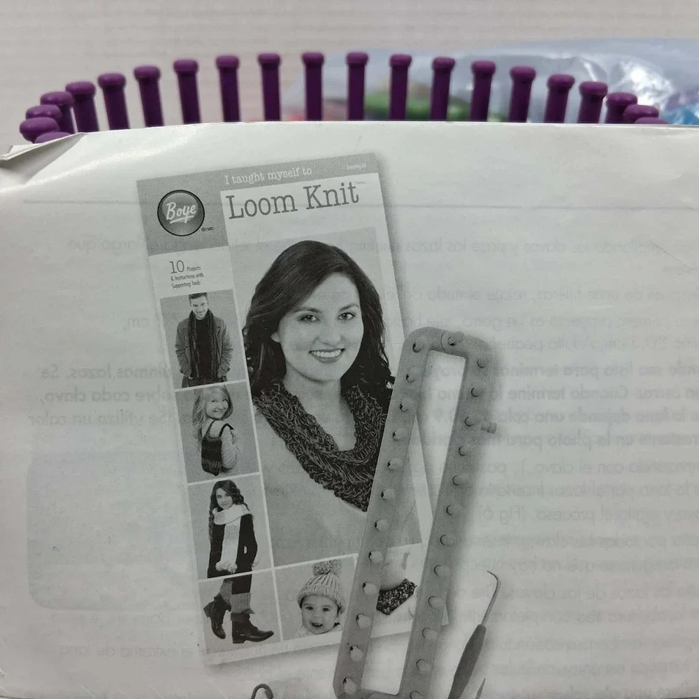 Boye Round‎ Loom Collection Set of 5 Circular Knitting Looms with Tools & Guides
